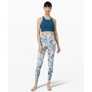 Lululemon Align High-Rise Pant 28 Kaleidofloral Multi Blue Purple LW5DM9S SZ 4